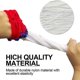 thumbnail image 5 of Paquete de 4 redes de baloncesto resistentes, kit de reemplazo de red de baloncesto, redes de baloncesto tricolores, 12 bucles para deportes de interior y exterior, 5 of 5