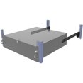 thumbnail image 7 of RackSolutions 2U Lockable Rackmount Drawer, 18” Deep with Optional Rear Bracket, 100 lb Capacity, 7 of 7