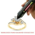 thumbnail image 7 of 2/5 ct. t.w Round Cut Lab Created Moissanite Diamond Bypass Engagement Promise Ring For Women In 14K Yellow Gold Over Sterling Silver (G-H Color, VVS1 Clarity,0.40 Cttw)-7, 7 of 7