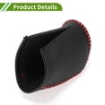 thumbnail image 4 of Unique Bargains Gear Shift Knob Cover for Dodge Journey 2011-2020 Anti-Slip Pebbled Black Red Stick Shifting Handle Protector Faux Leather 1 Pc, 4 of 6