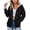 Black, variant on 2026 New Leopard Print Hoodie Women Oversized Trendy Hooded Pullover Sweatshirt Drop Shoulder Fall Graphic Hoodies(Khaki,S)