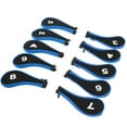 thumbnail image 3 of Club Head Cover, 10Pcs  Club Cover Washable  For Woods Red,Blue,Gray, 3 of 8