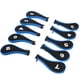 thumbnail image 4 of Fundas Para Cabezas De Palos De , Impresión Digital Con Diseño De Cremallera, 10 Uds. Fundas Para Cabezas De De Neopreno Para Amantes De Los Golfistas Woods Irons, 4 of 7
