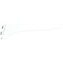 Knape & Vogt 180WH 10" 10" White Shelf Brackets