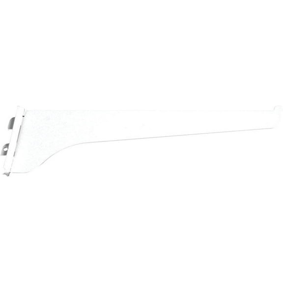 Knape & Vogt 180WH 10" 10" White Shelf Brackets
