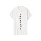 thumbnail image 1 of Camiseta de manga corta con cuello redondo y estampado floral 100 % algodón para mujer. Corte holgado, transpirable, ideal para senderismo, camping y uso informal. Lavable a máquina. Regalo para vacac, 1 of 6