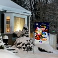thumbnail image 7 of Lighted Winter Garden Flag, LED Christmas Snowman Garden Flag for Outside, Double Sided Garden Flags Outdoor Flag Home Decor Flag 12x18 Inch, 7 of 7