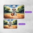 thumbnail image 5 of Happy Father's Day Shih Tzu Playing Basketball with Best Dad Jersey Horizontal Metal Aluminum Sign Lion Dog Lover Gifts Wall Art Home Decor - 13006, 5 of 5
