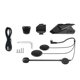 thumbnail image 3 of Auriculares para el casco de motocicleta Botón de llamada de la llamada Música Navegación del reproductor de música Azultooth Accesorios de motos compatibles con Inevent EL023431-00B, 3 of 7