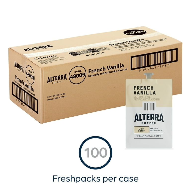 Flavia Freshpack Alterra Decaffeinated French Vanilla Coffee