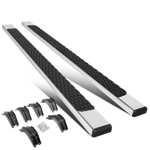 DNA Motoring For 99-16 Ford F250-f550 Super Duty Extended Cab 5" Flat Side Step Nerf Bar Running Boards