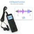 Voice Recorder,10h Interview Reduction Mp3 Player Voice Voice Noise