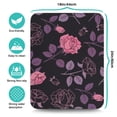 thumbnail image 4 of Wildflower Peony Dish Drying Mat, Artistic Floral Botanical Coffee Mat, Absorbent Kitchen Mat with Hummingbird and Bloom, 18x24in, 4 of 4
