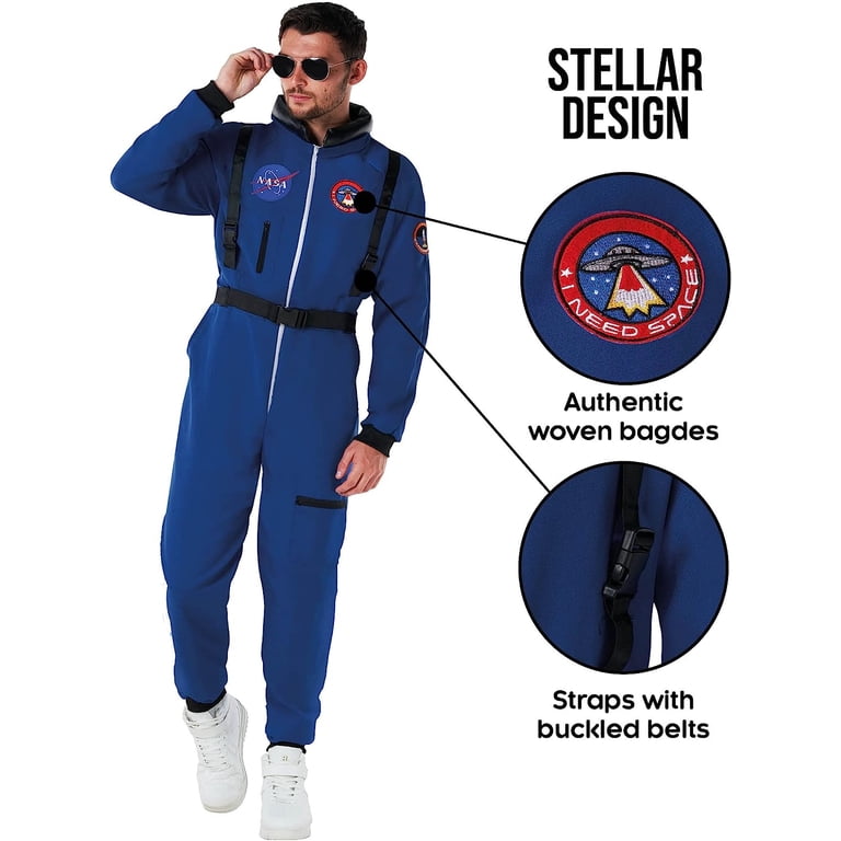 Opblaasbaar NASA Pak - Het Mascotte Pak