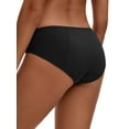 thumbnail image 3 of INSPIRE CHIC 3 Layers Leak Proof Briefs for Women's Cotton Mid-Waisted Elastic Waistband Underwear S Black, 3 of 4