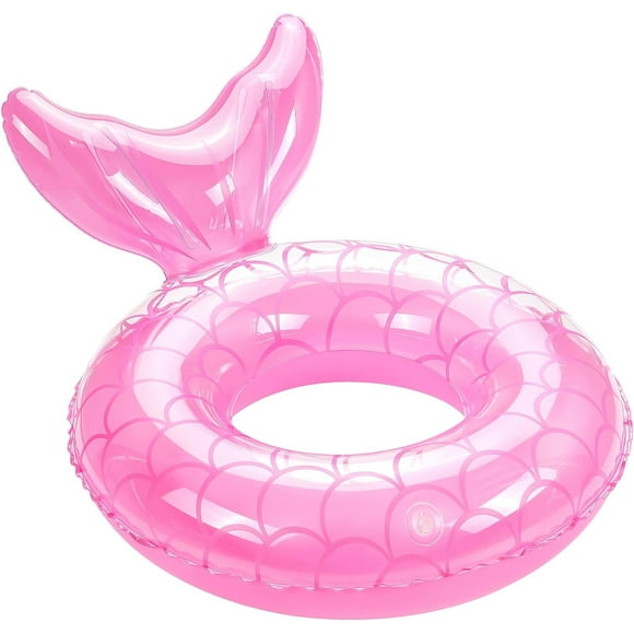 Inflatable Swimming Ring, Swimming Tube Cute Pool Float Tube Decorations Swim Tubes Outdoor Pool Beach Water Floats Party Supplies Floaties