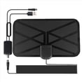 thumbnail image 2 of 2X Antena de TV de 25DB, Antena Interior Digital HD de Alcance de 1500 Millas Compatible con Antena HDTV para Interiores de Televisores 4K 1080P y Anteriores, 2 of 5