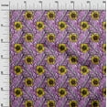 thumbnail image 3 of oneOone Cotton Jersey Medium Yellow Fabric Tropical Craft Projects Decor Fabric Printed By The Yard 58 Inch Wide, 3 of 5