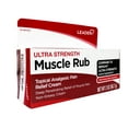 thumbnail image 3 of Leader Ultra Strength Muscle Rub, Fast-Acting, Topical Analgesic Pain Relief Cream for Sore Muscles and Joints, 2 OZ - 4 Pack, 3 of 4