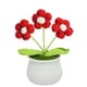 thumbnail image 1 of Flores artificiales, plantas artificiales, decoración terminada tejida a mano del valle, muebles para el hogar en macetas, flores simuladas tejidas, ramo de girasoles de lana, regalo, decoraciones tej, 1 of 2