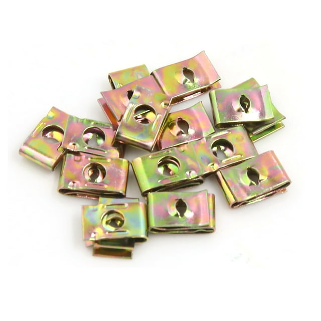 Tipo U Clip 3mm Agujero Grapas Retenedor de Puerta Salpicadero Panel