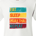 thumbnail image 4 of Inktastic Eat Sleep Muay Thai Repeat Youth T-Shirt, 4 of 5
