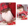 thumbnail image 5 of ZHAOCHENG Fundas para sillas navideñas Fundas para sillas de mesa de cena 3D Funda para silla navideña de muñeco de nieve de Papá Noel Silla navideña para personas mayores, 5 of 5