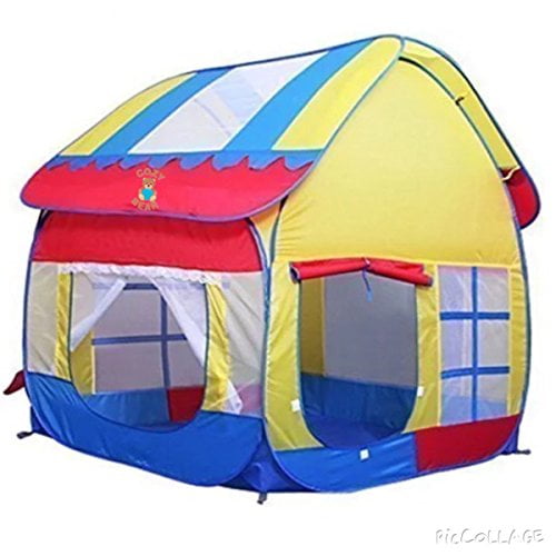 Kids Play Tent Portable Fun Pop Up Large Playhouse by Cozy Bear