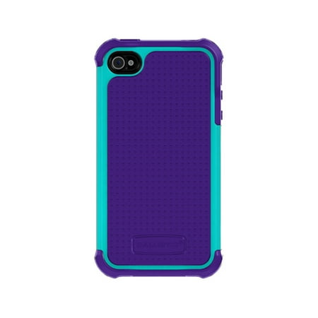 BALLISTIC SA0582-M015 iPhone(R) 4/4S SG Case (Purple/Teal)