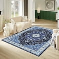 thumbnail image 5 of 6.5'x10' kitchen carpet runner camping carpet bathroom area rug checkered area rug vintage area rug, 5 of 10