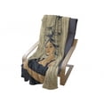 thumbnail image 4 of Woman Soft Flannel Fleece Throw Blanket, Girl with Long Flowing Hair Design Image, Cozy Plush for Indoor and Outdoor Use, 50" x 60", Dark Night Blue Peach, by Ambesonne, 4 of 6