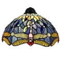 thumbnail image 4 of Radiance Goods Dragonfly Tiffany-Style 3 Light Island Pendant 25" Wide, 4 of 5