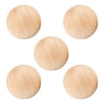 thumbnail image 2 of 5 bolas de madera compactas y lisas para manualidades, redondas, decorativas, accesorios de decoración, esferas de madera para manualidades. Diámetro 65 cm, 2 of 8
