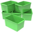 thumbnail image 1 of Storex Extra Large Book Bin, Green, 6-Pack, 1 of 1