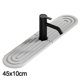 thumbnail image 4 of Billuyoard Tapete Ternal para fregadero, absorbente y de secado rápido, protector de grifo para fregadero de cocina, protector contra Juegos de accesorios de baño B 60*10cm, 4 of 6