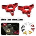 thumbnail image 2 of Motorcycle Front Anodized Fork Preload Adjusters 14/17/19/22mm Universal, 2 of 11
