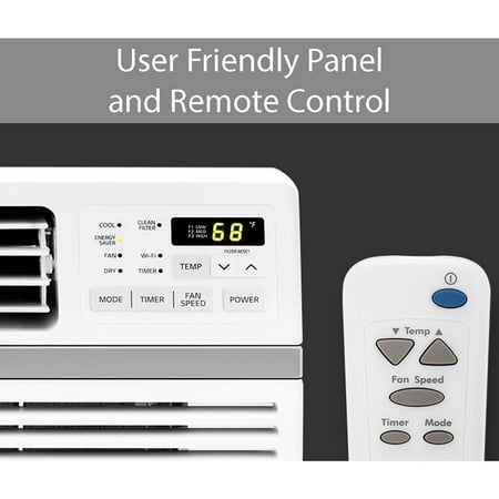 LG - 700 Sq. Ft 14,000 BTU Window Air Conditioner - White