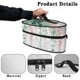 thumbnail image 5 of HELLHERO Steamer Carrying Case Portable Travel Steamer Storage Bag Holder Organizer Easy to Store and Carry Watercolor Botanical Thanksgiving, Case Only, 5 of 6