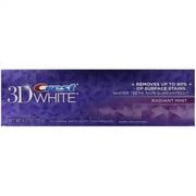 Crest 3D White Radiant Mint Whitening Toothpaste, 4 Oz