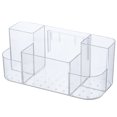 thumbnail image 1 of Makeup Organizer Wall Mounted Clear Cosmetic Display Case Shower Caddy for Home, 1 of 10