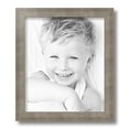 thumbnail image 2 of ArtToFrames 11x13 inch Muted Warm Silver Picture Frame, Silver MDF Poster Frame (4671), 2 of 8