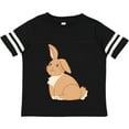 thumbnail image 3 of Inktastic Easter Cute Floppy Ear Brown Bunny Boys or Girls Toddler T-Shirt, 3 of 5