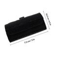 thumbnail image 2 of unbranded 1Ud Portagafas Para Vehículo Con Apariencia Rhinestone Fácil De Instalar Y Segura, 2 of 6