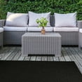 thumbnail image 3 of Furnish My Place Modern Indoor/Outdoor Commercial Solid Color Rug - Black, 6' x 10', Pet and Kids Friendly Rug. Made in USA, Runner, Area Rugs Great for Kids, Pets, Event, Wedding, 3 of 12