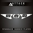 thumbnail image 2 of Attack Graphics Number Plate Backgrounds for Yamaha WR250R 2014, 2 of 2