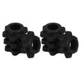 thumbnail image 4 of Nonslip Grip Dumbbell Nut Spinlock Collars Beginners Black 8Pcs, 4 of 5