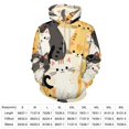 thumbnail image 2 of _Cute Cats Cartoon Seamless Pattern — 插圖 (2) Men's Women New Sweatshirt Hoodie Men's Plus Size Sweatshirt Hooded Sweatshirt 3d Printed Street Men's Cloth, 2 of 6