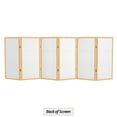 thumbnail image 6 of Red Lantern 3 ft. Short Double Cross Shoji Screen - Natural - 6 Panels, 6 of 6
