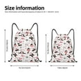 thumbnail image 2 of Fotbe Dachshund Dog Puppy Bolsa Mochila con Cordón Estampada, Bolsa de Gimnasio Deportiva, Bolsa Cinch, Bolsa con Cordón para Hombres y Mujeres-Medium, 2 of 6