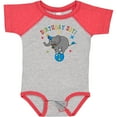 thumbnail image 3 of Inktastic Circus Elephant 1st Birthday Boy Boys Baby Bodysuit, 3 of 5